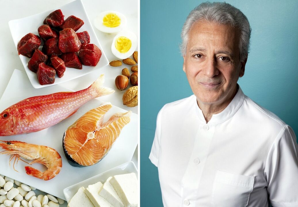Pierre Ducan und Produkte erlaubten seine Ernährung